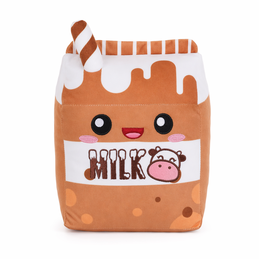 Izable Cute Strawberry Milk Tea Brown