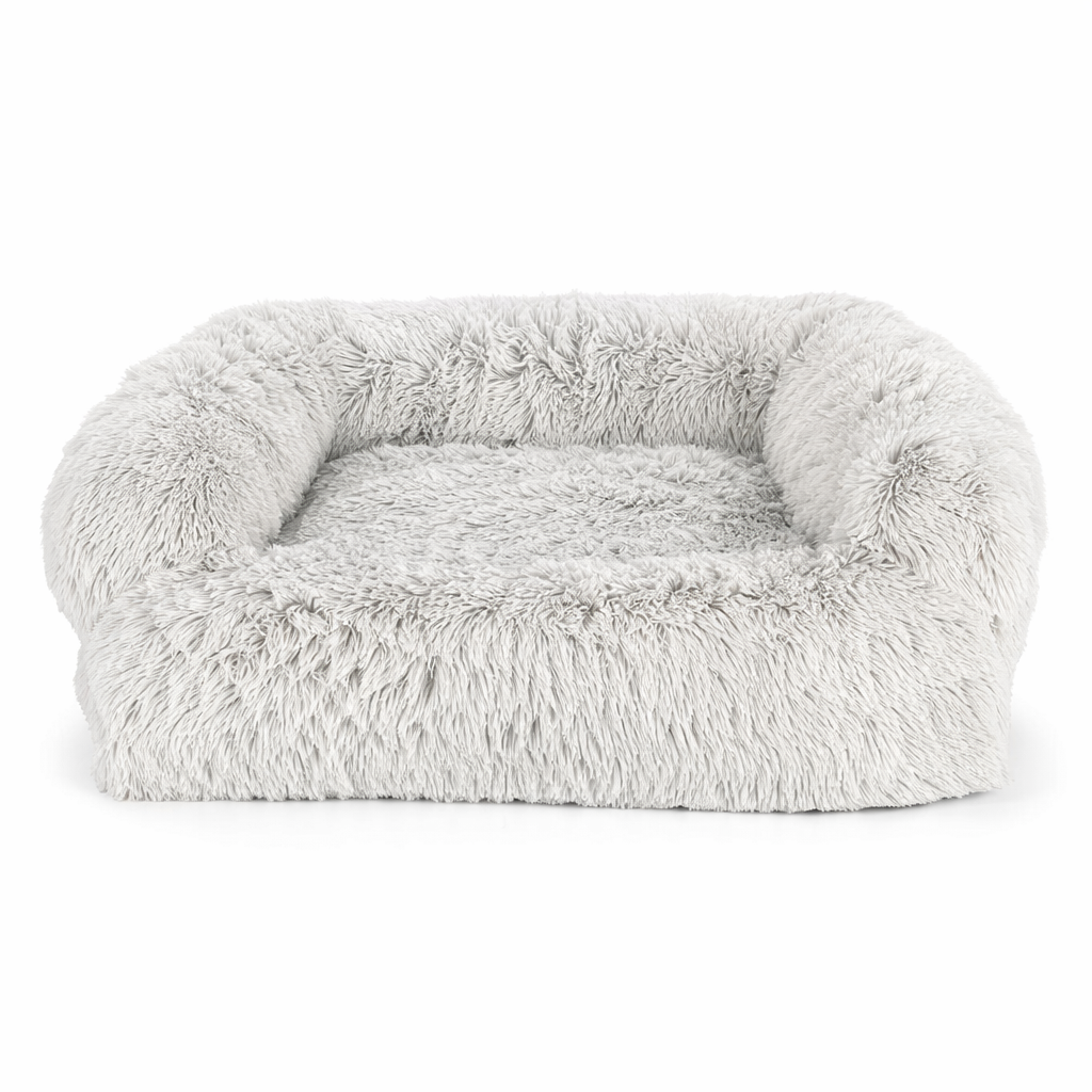 Plush Zipper Dog Bed Cushion XS