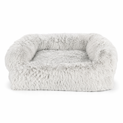 Plush Zipper Dog Bed Cushion XS