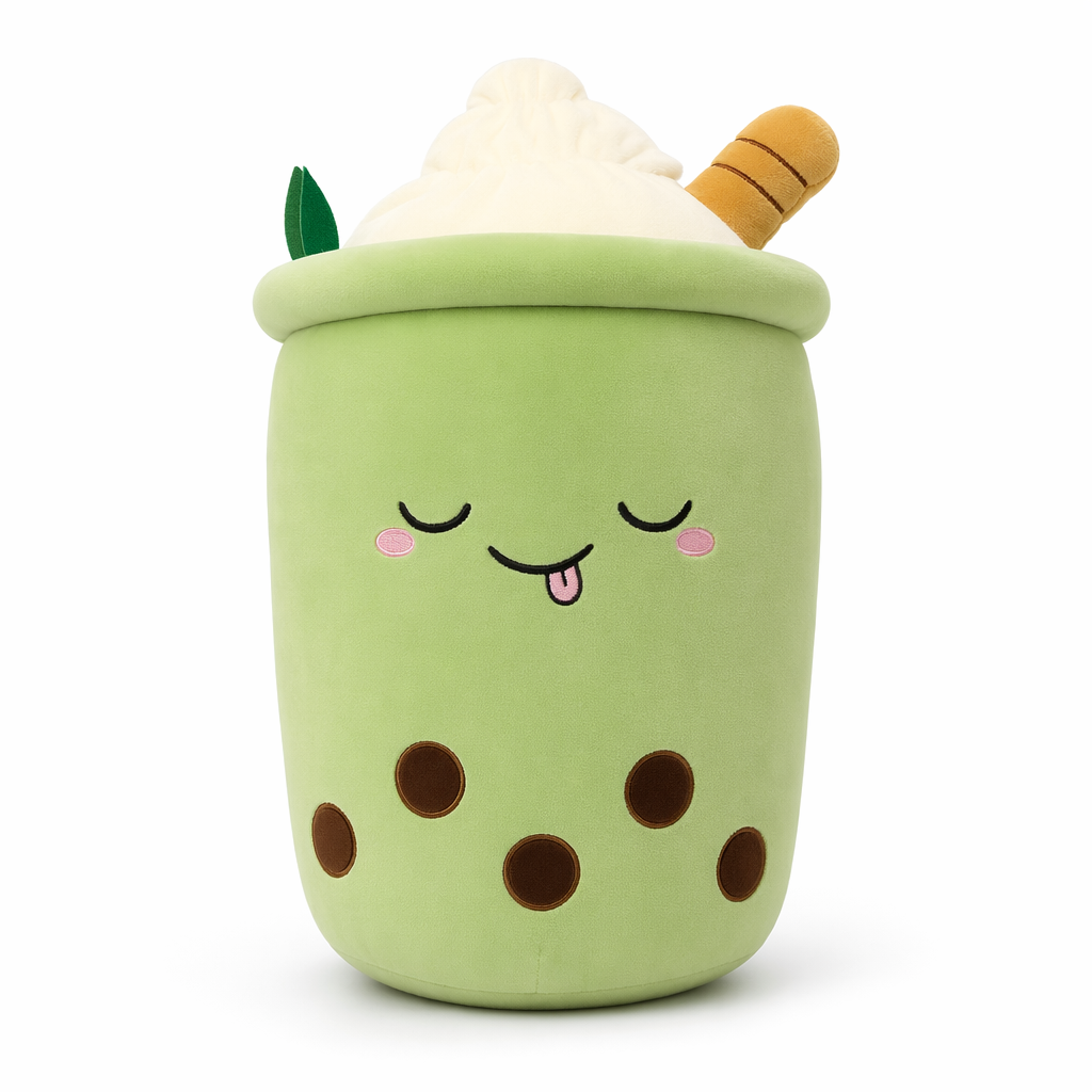 Bubble Boba Tea Cup Pillow: Plush, Stuffed, Popular 2