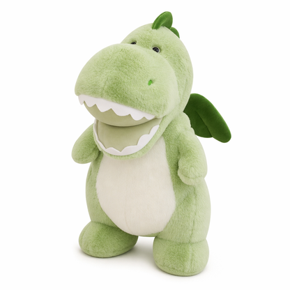 Rexy - Adorable and cuddly dino plush Green