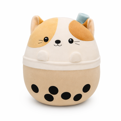 Soft Toys, Boba Cups, Plushies 25cm cat