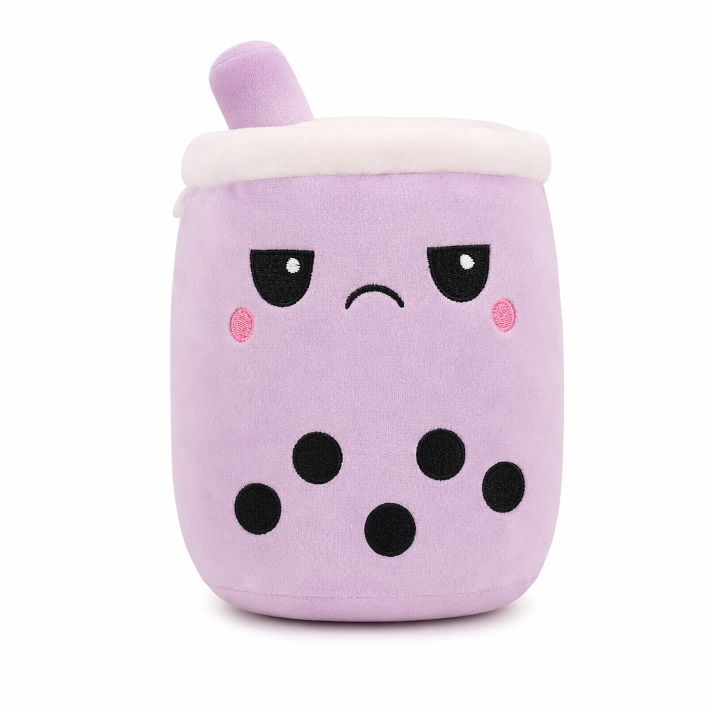 Kawaii Stuffed Doll: Boba Bubble Tea 3