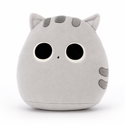 Aaliyah - 30cm Cute Black Cat Plush Grey