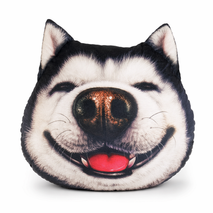 Husky Head Plush: 3D Printed Simulation 1