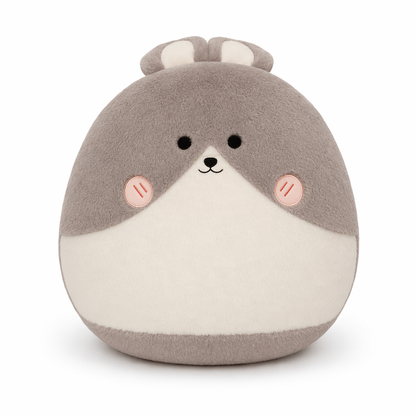 Bella - Soft, Squishy Fatty Cat Plushie Gray