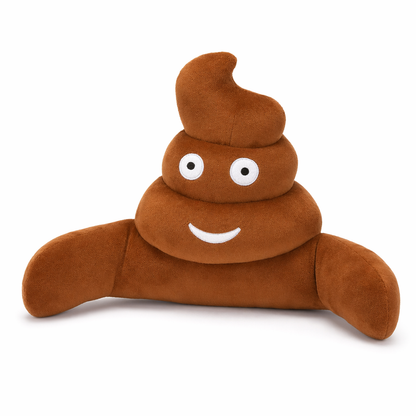 Hilarious Poop Plush: Office Decor Brown
