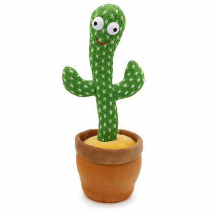Cute, Talking, Dancing Cactus Toy green