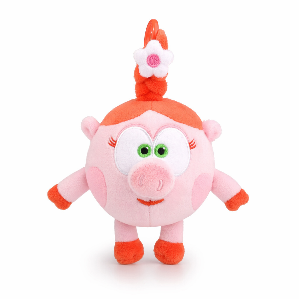5cm Cartoon Plush Smesharik Pendant A