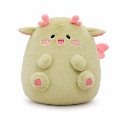 Riley - Ultra-soft, Fluffy Dinosaur Plush Toys Green