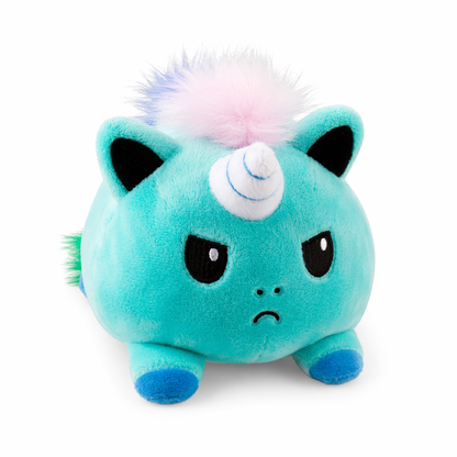 Reversible Flip Stuffed Unicorn Plush Blue