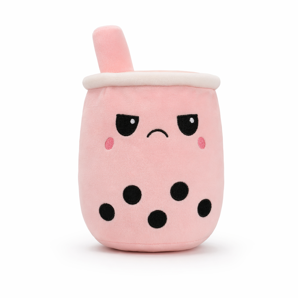 Kawaii Stuffed Doll: Boba Bubble Tea 4