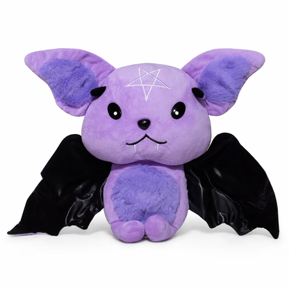 Raven - Halloween Gothic Plush Bat Man Doll (Purple) 30cm