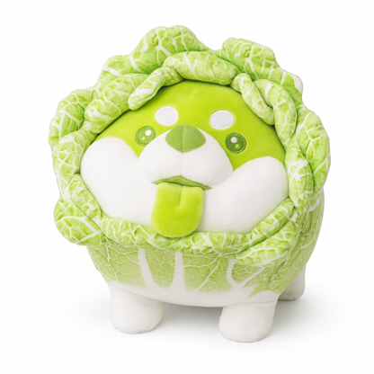 Kawaii Cabbage Shiba Plush 25cm