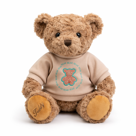 Plush Teddy Bear Khaki