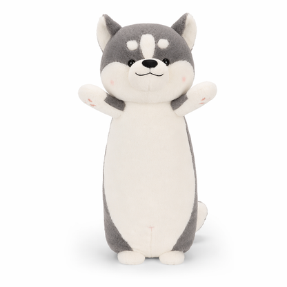 Serenity - 65cm Stuffed Husky Gray
