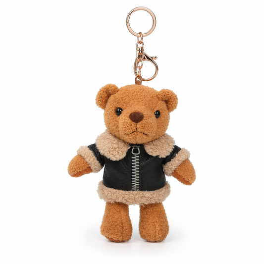 Affordable   Keychain Plush Brown
