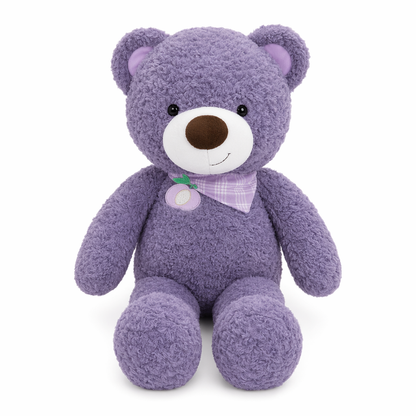 40/60cm Cute Stuffed Plush Teddy Bear - Perfect Valentine's Gift Purple