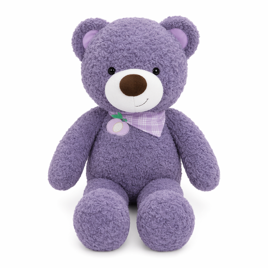 40/60cm Cute Stuffed Plush Teddy Bear - Perfect Valentine's Gift Purple