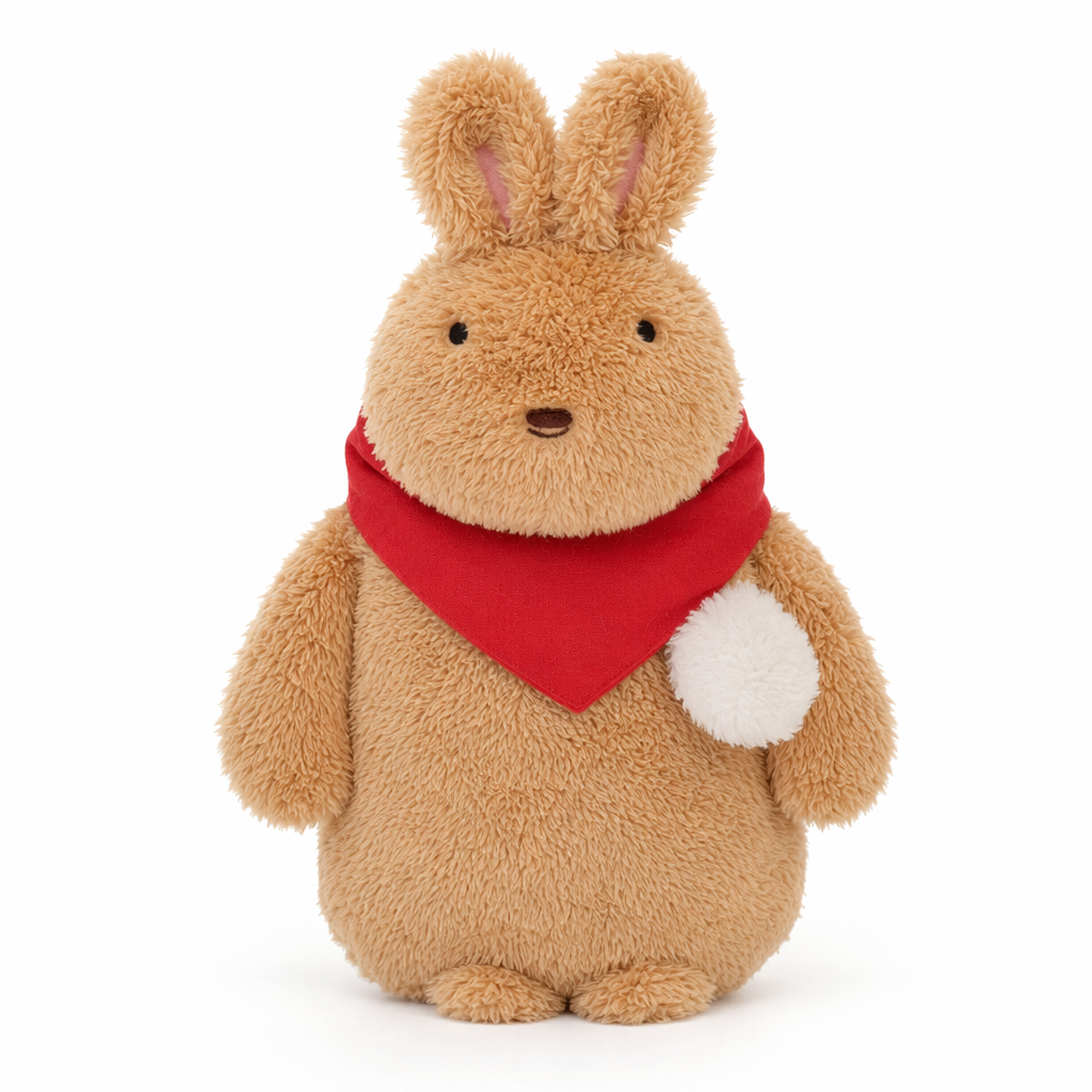 Cartoon Hand Warmer: Cozy Plush light brown