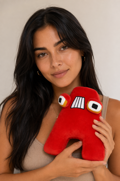 Cute and Quirky Anime Alphabet Plushies A