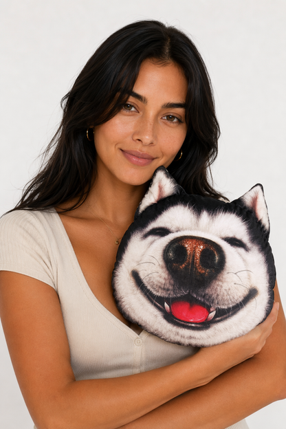 Husky Head Plush: 3D Printed Simulation 1