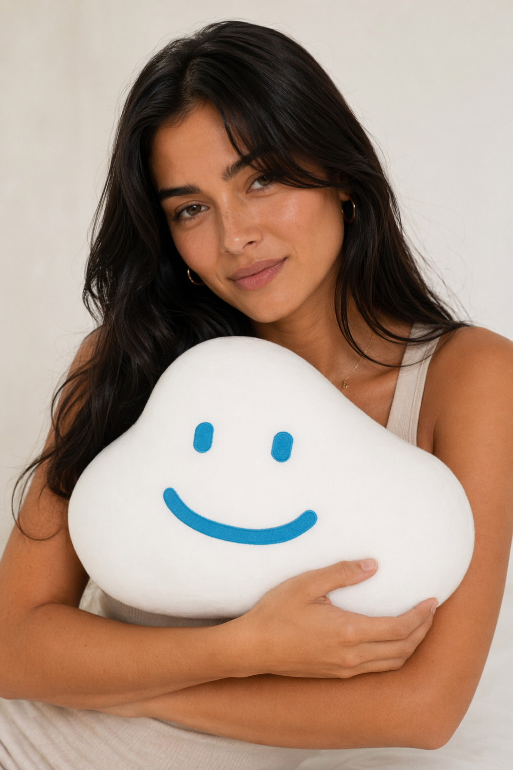 Korean Style Clouds Plush Toy White