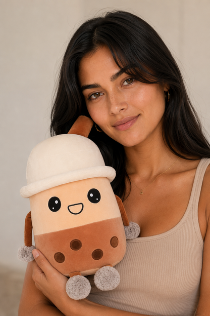 Soft, Cute, Boba Tea Plushie A