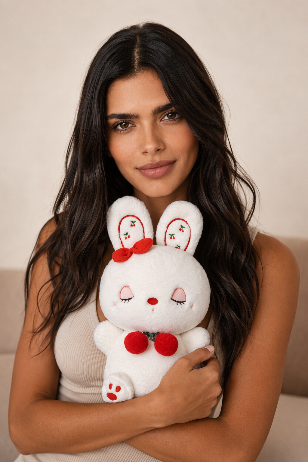 Bunny Plush Toy - ized & Irresistible White