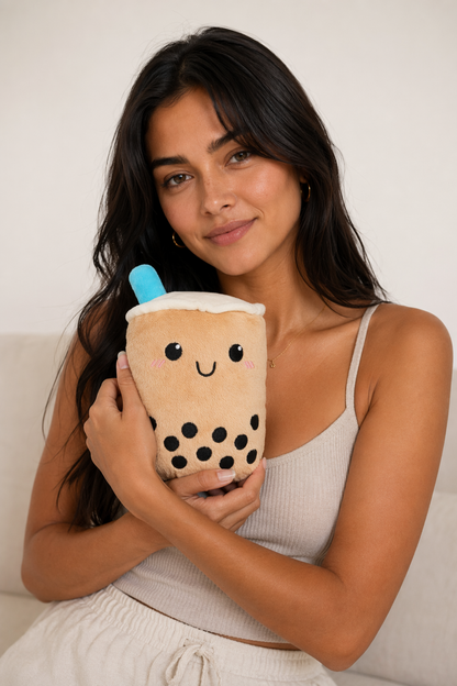 Camila - Adorable Dog Squeaky Plush Tea A