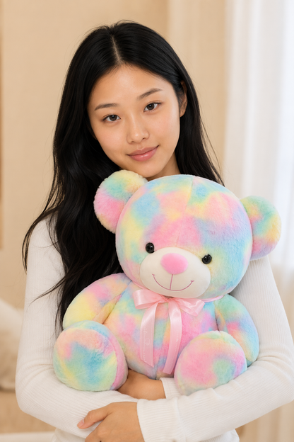 Colorful Plush Teddy Bears Valentine's 1