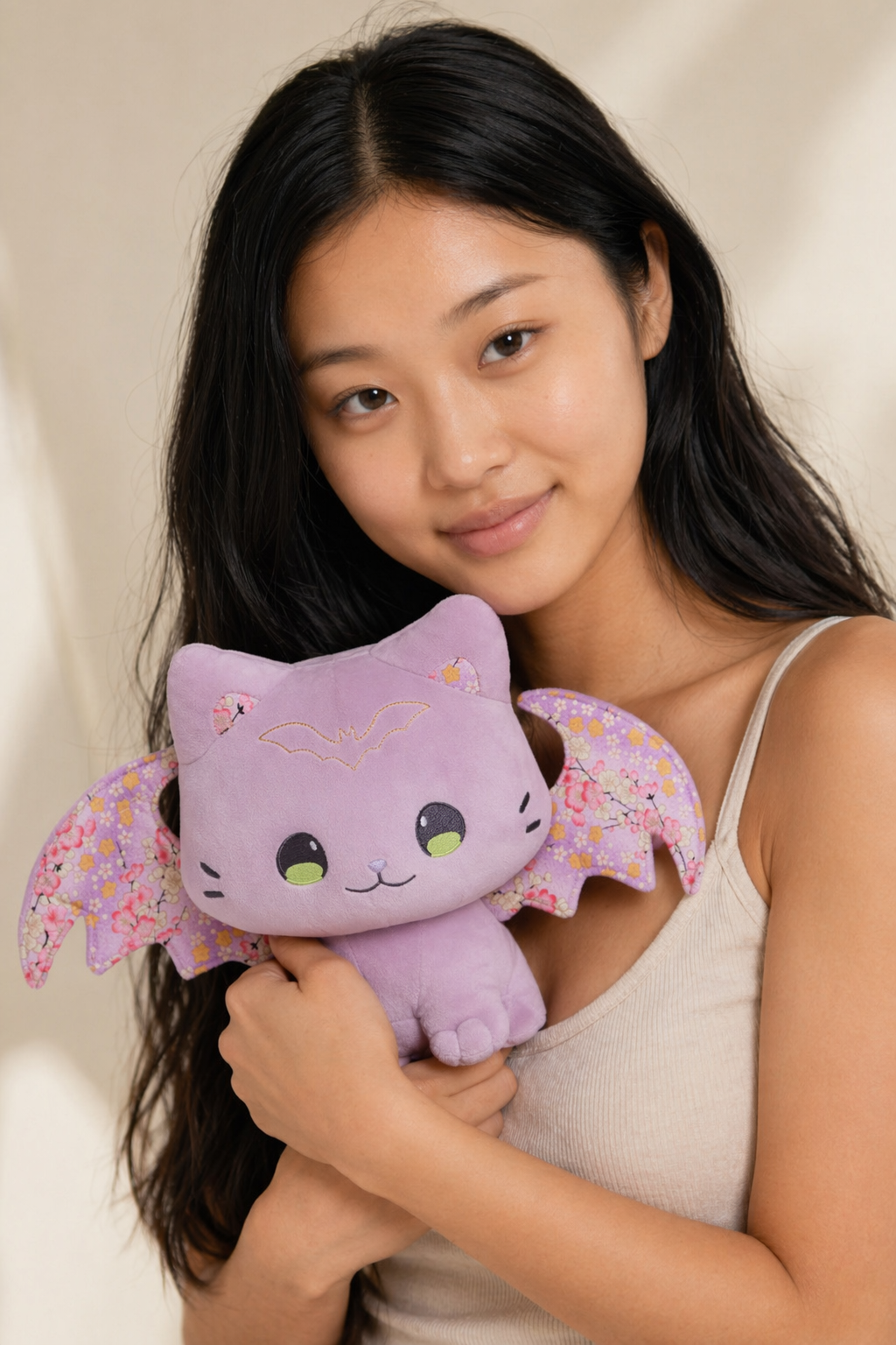 Caleb - Kawaii Bat Cat Plush Toy 1