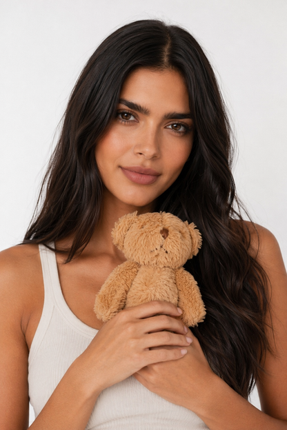 Affordable 6cm Teddy Bear Keychain Brown