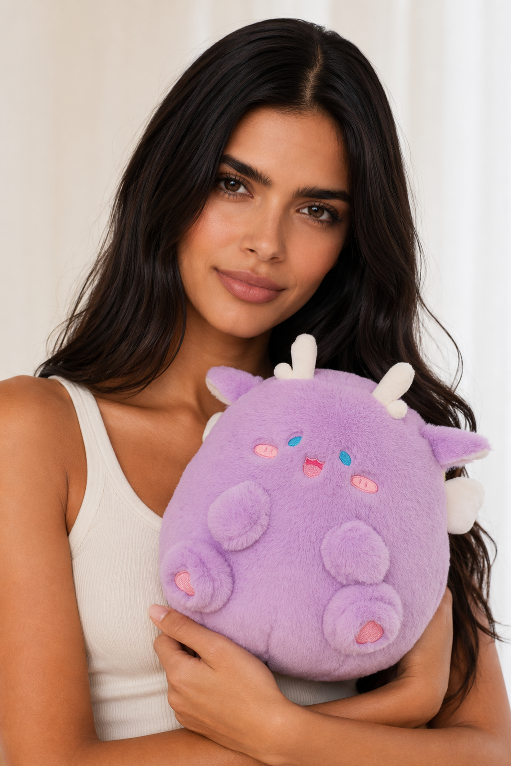 Soft Dinosaur Stuffed Plush Toy Purple