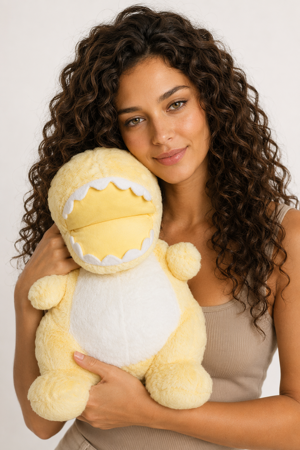 Rexy - Adorable and cuddly dino plush Yellow