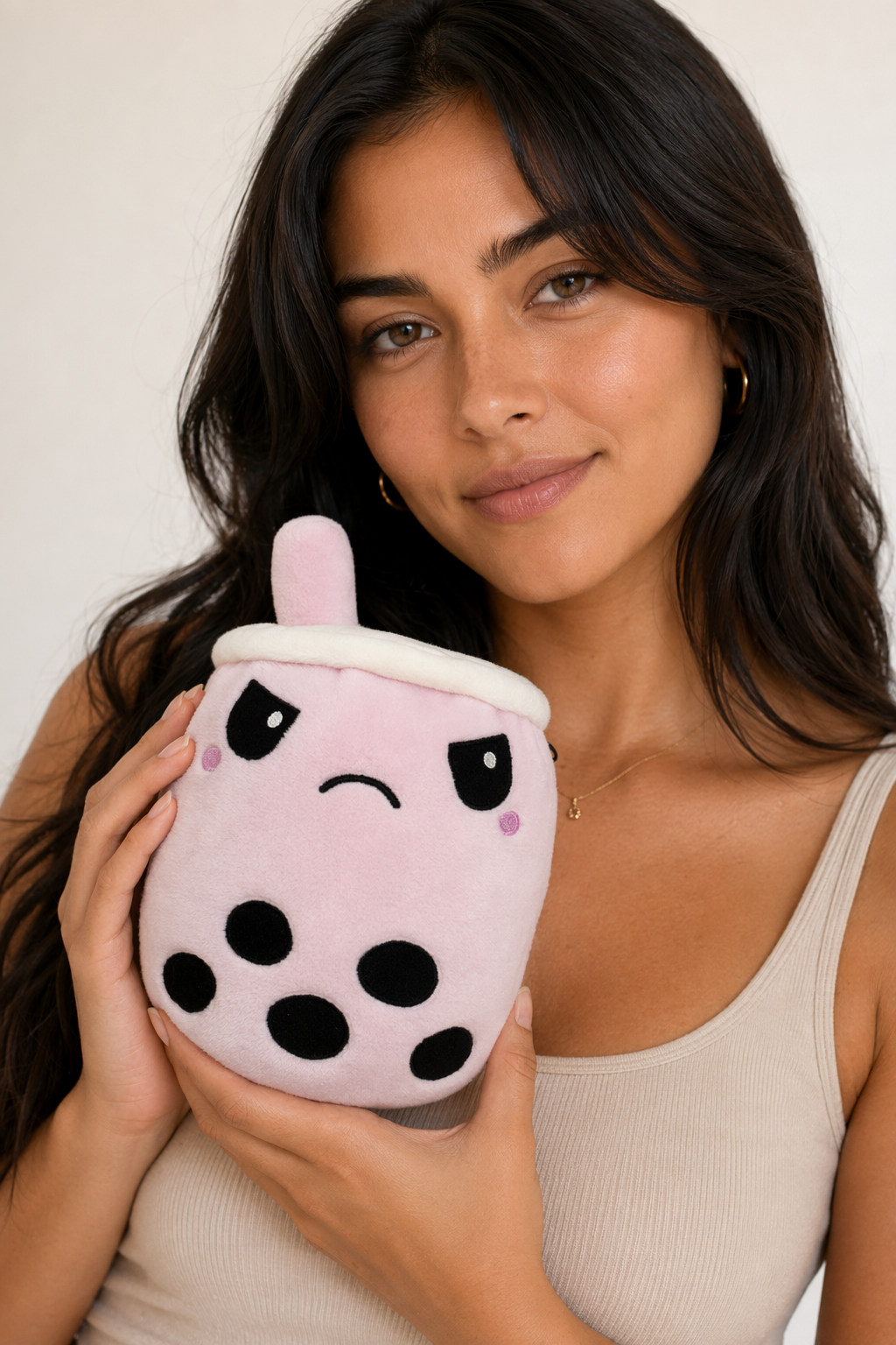 Reversible Bubble Tea Plush Toy Picture