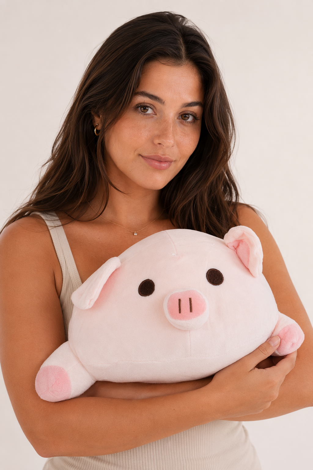 Snuggles - Soft Plush Squishy Pig Toy Default Title