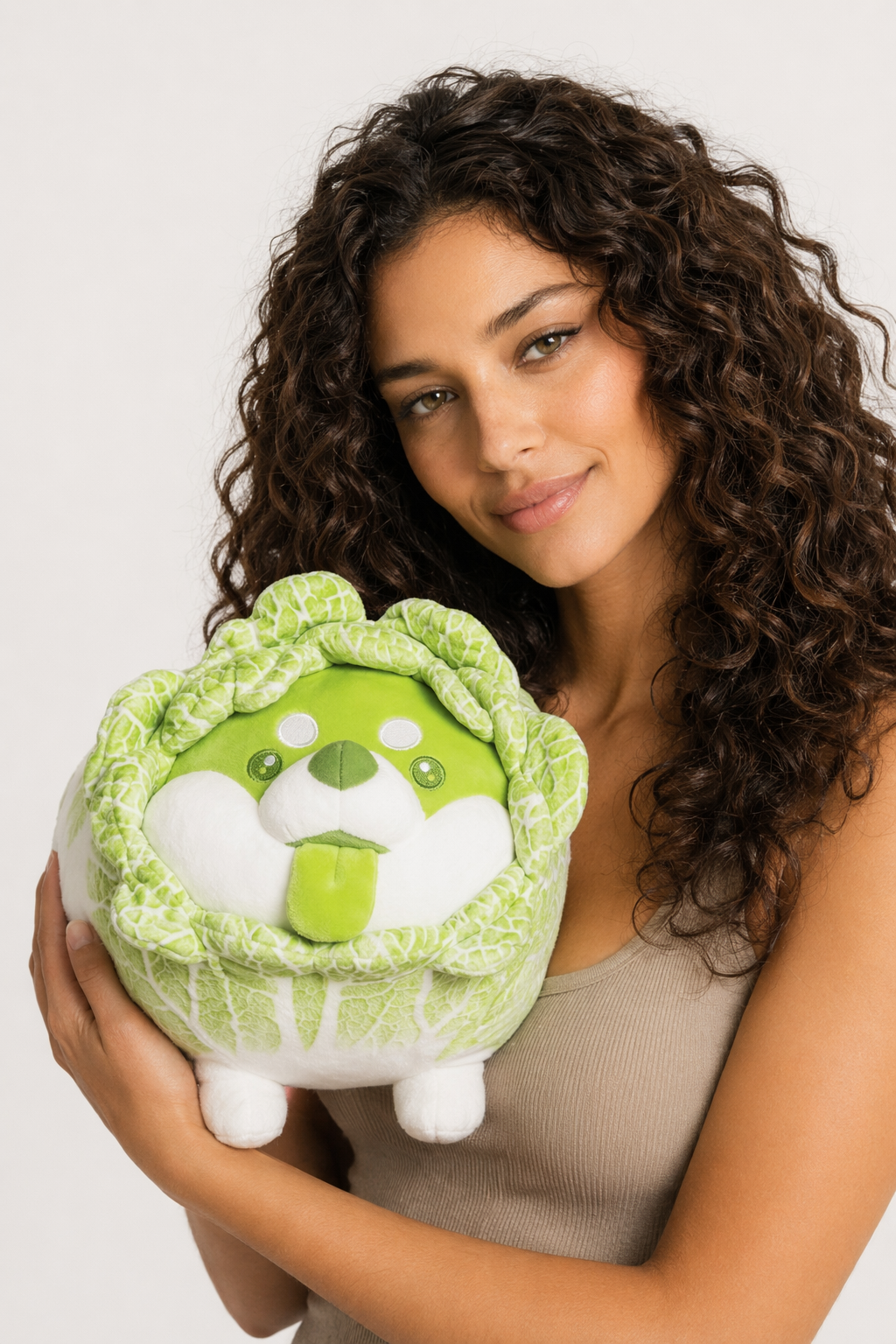Kawaii Cabbage Shiba Plush 25cm