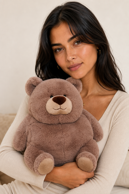 Fatty Polar Bear Stuffed Panda Plush: Soft and Popular! Brown