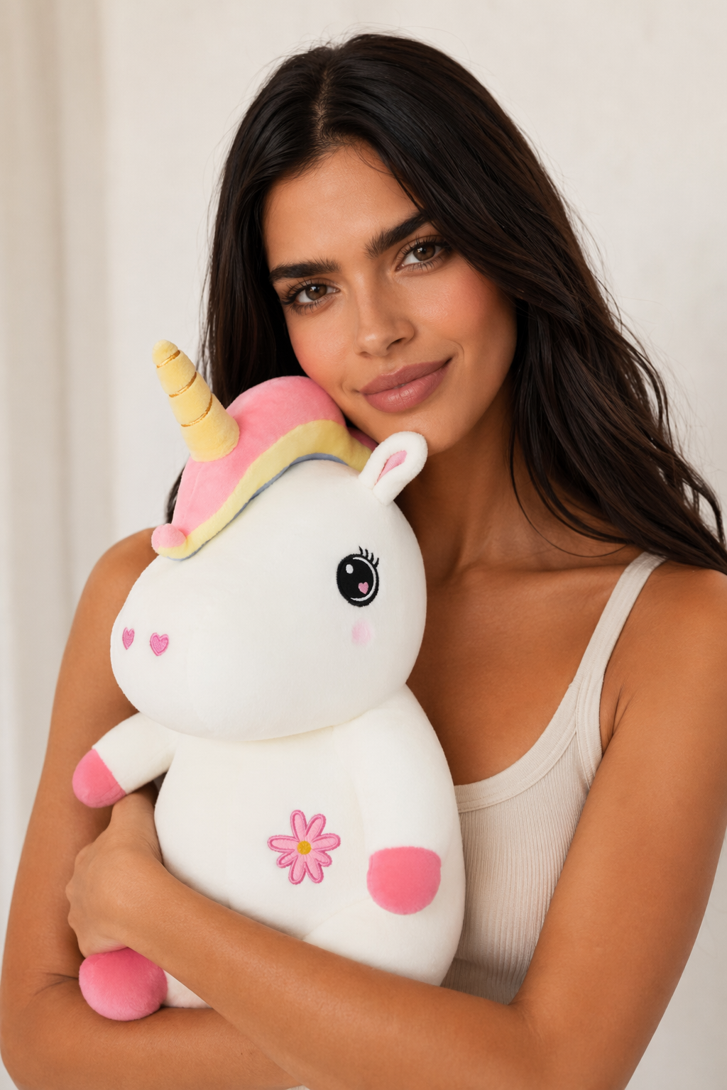 Ultra Soft Giant Unicorn Plush: Super Squishy Stuffed Animal White