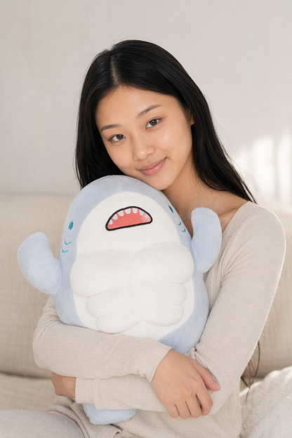 Bruce - Muscle Shark Plush (Blue) 45cm