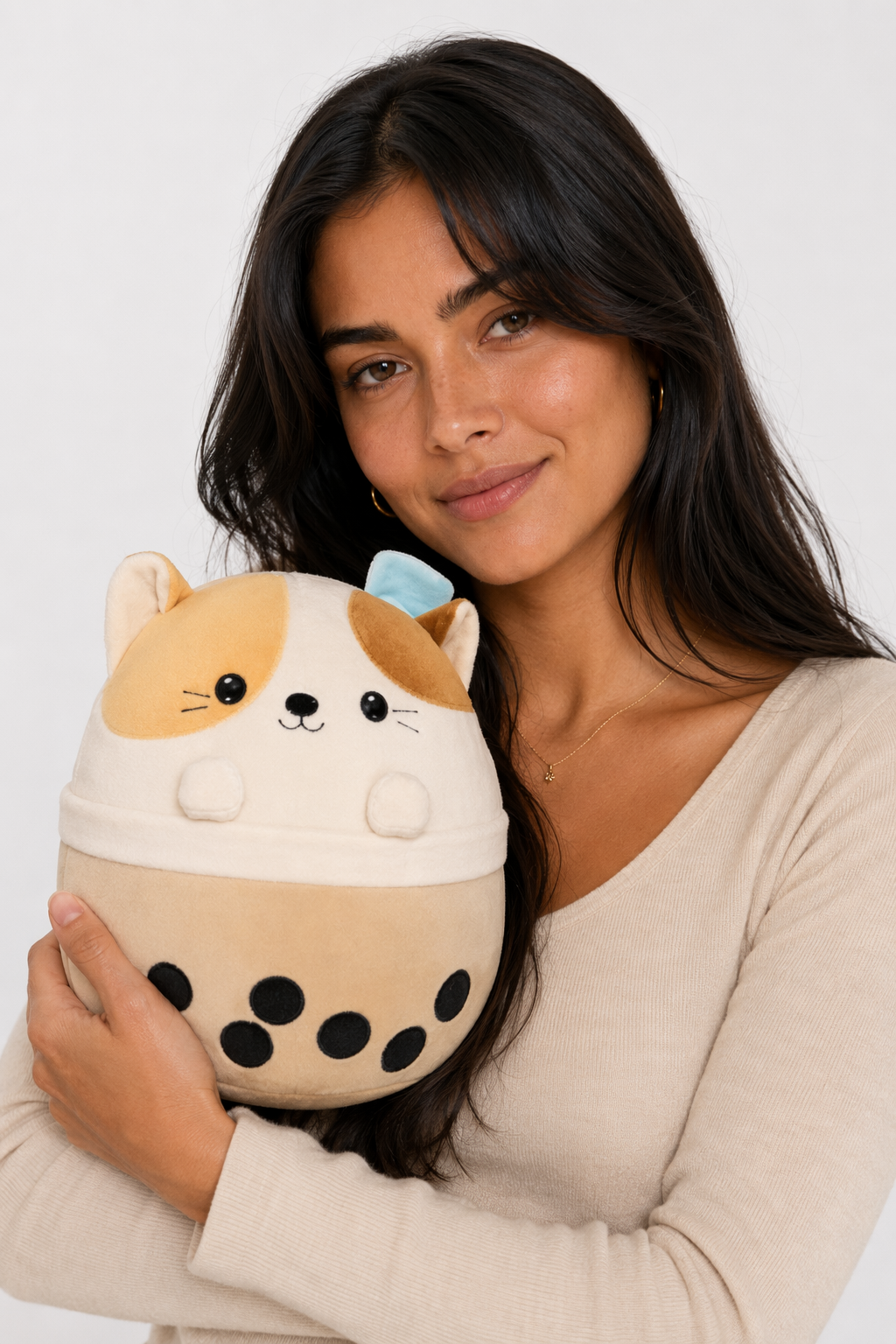 Soft Toys, Boba Cups, Plushies 25cm cat