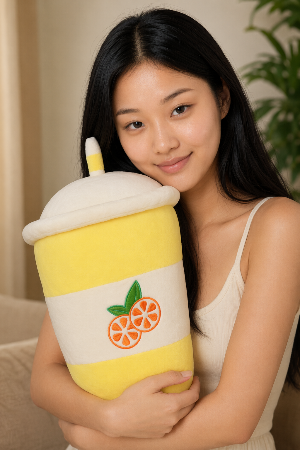 Tea Plush Doll: Perfect Gift for Kids! Yellow