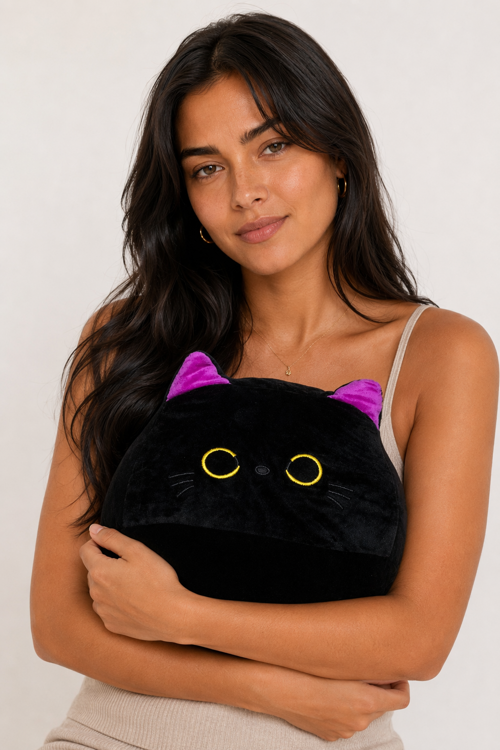Adamy - Soft Cat Plush Pillow Toy 40cm