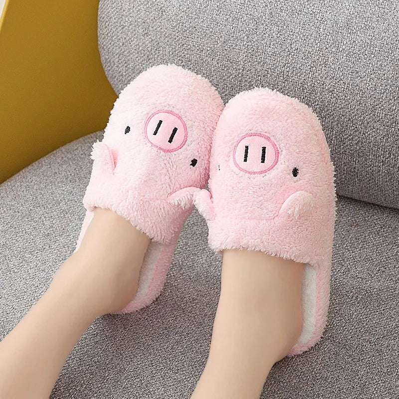 Winter Animal Slippers for Her/Him