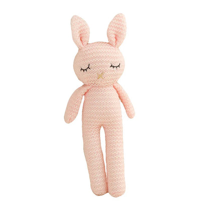 Handmade Knitted Baby Bunny Doll