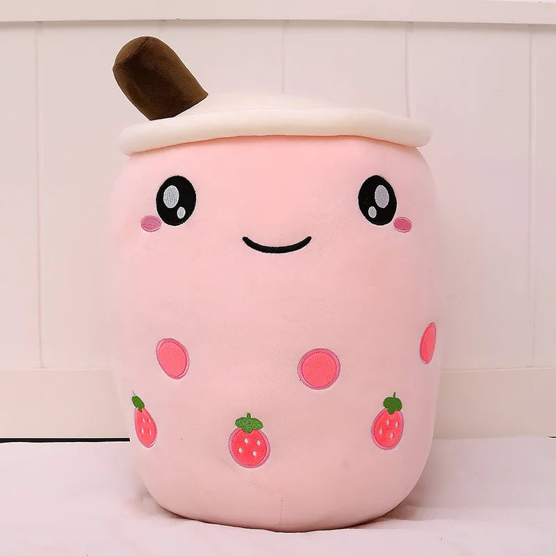 Bubble Boba Tea Cup Pillow: Plush, Stuffed, Popular