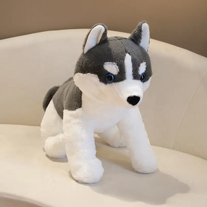 Lainey - Soft Snow Husky Stuffed Animal