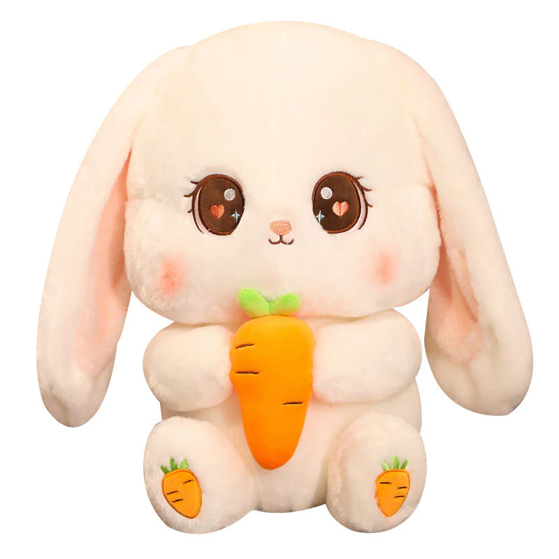 Adrian - Fluffy Bunny Rabbit with Carrot