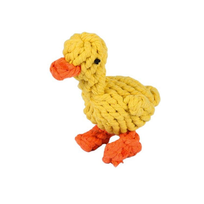 Long-lasting eco-friendly animal-themed pet toy.